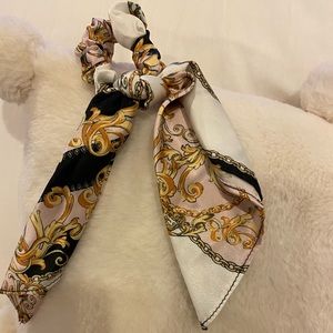 Printed Scarf Scrunchie